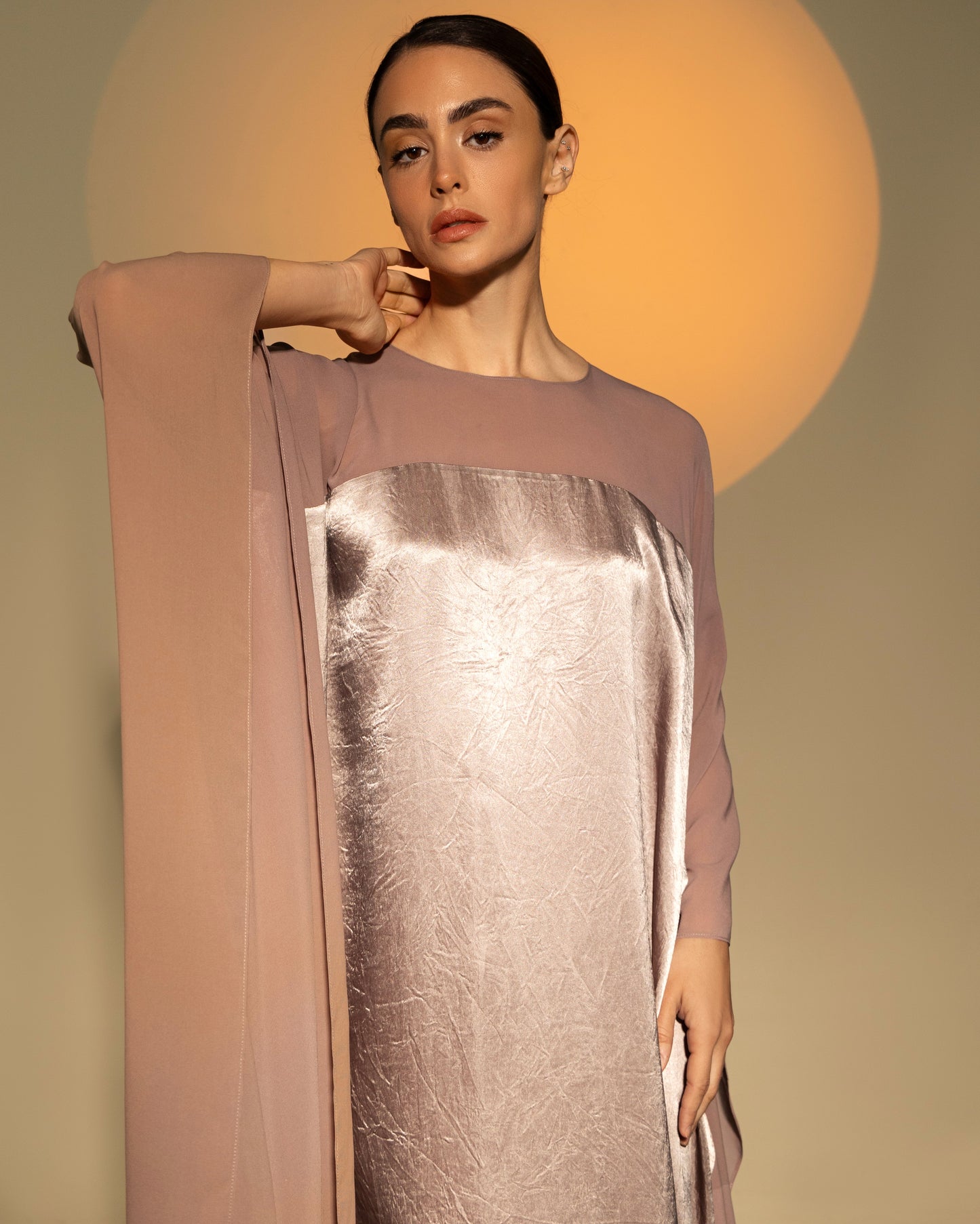 Metallic Squared Caftan