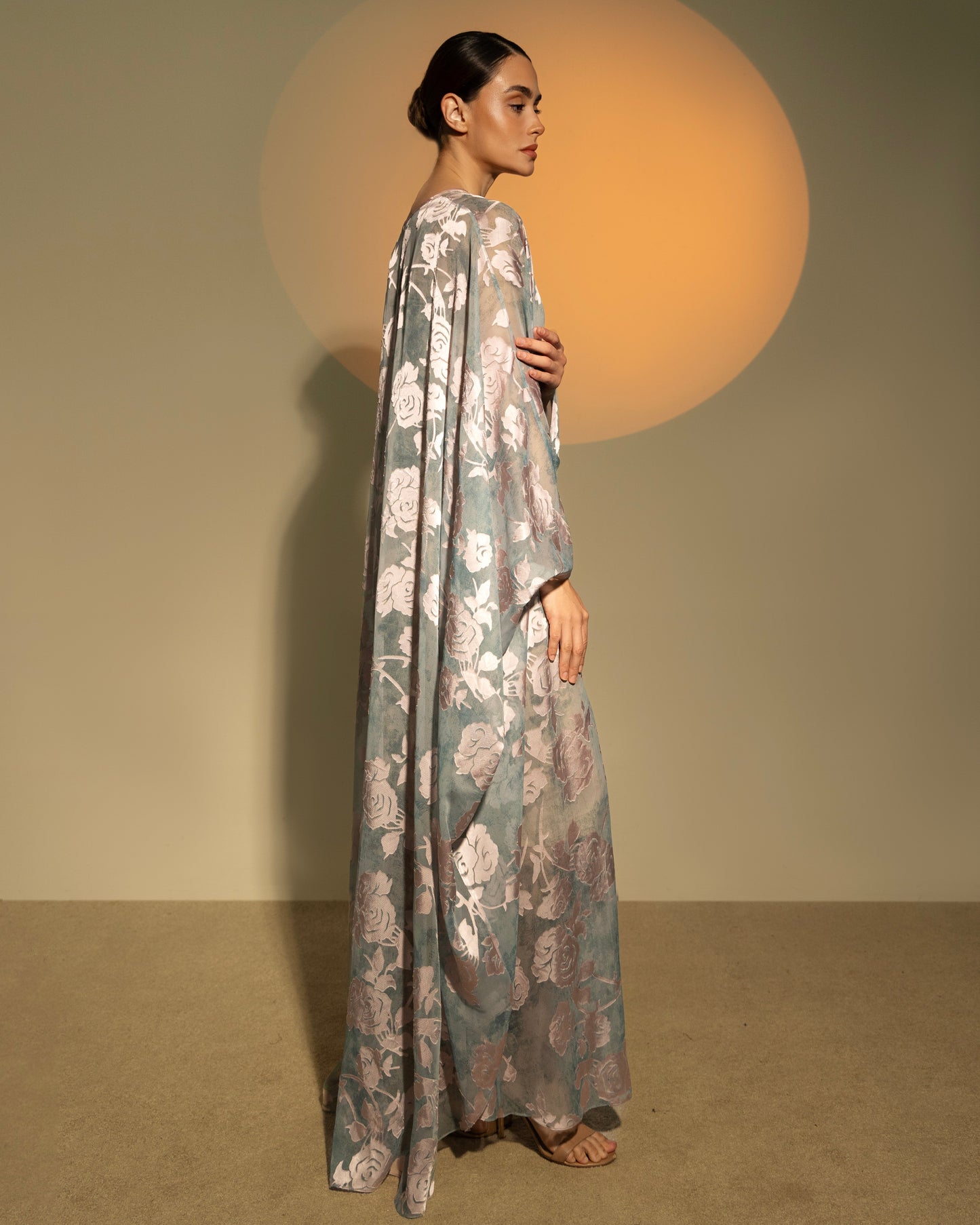 Floral Printed Caftan