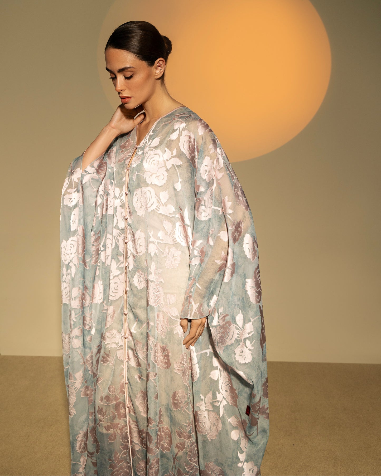 Floral Printed Caftan